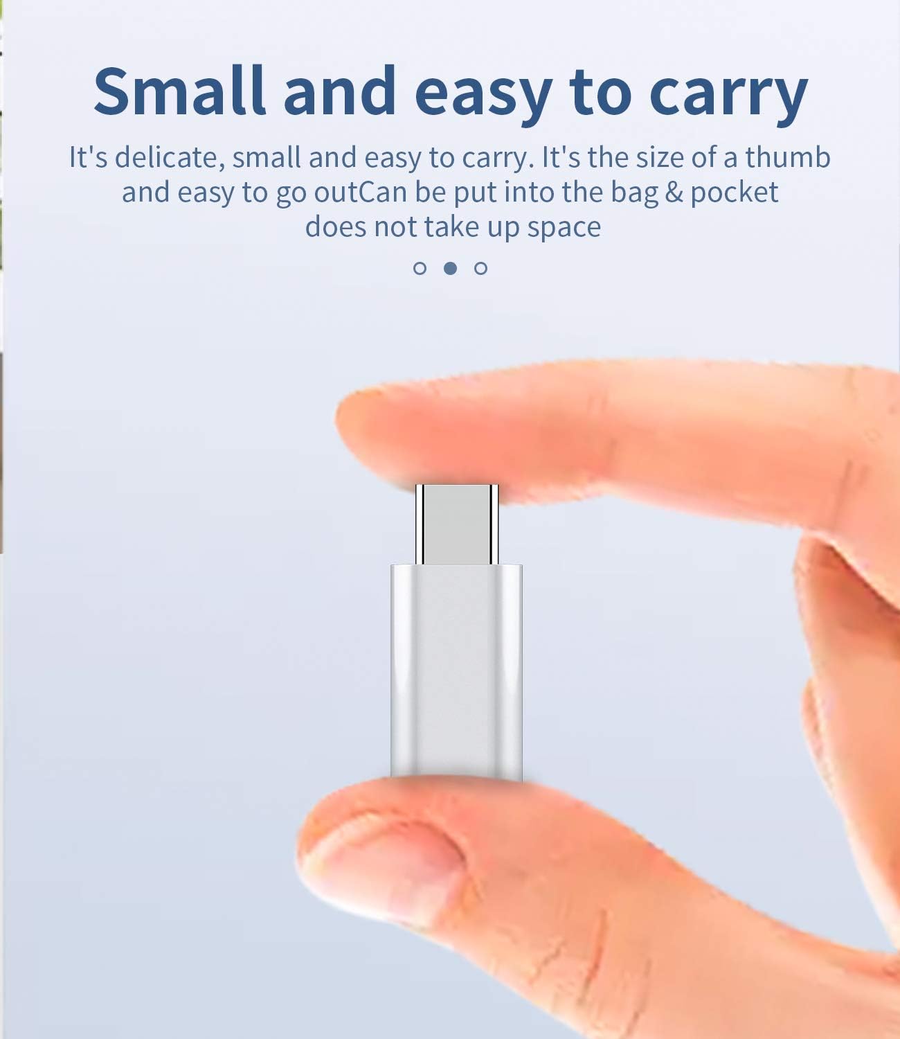 Lightning To USB-C Adapter, USB-C Male to Lightning Female Lightning To USB-C Adapter, USB-C Male to Lightning Female